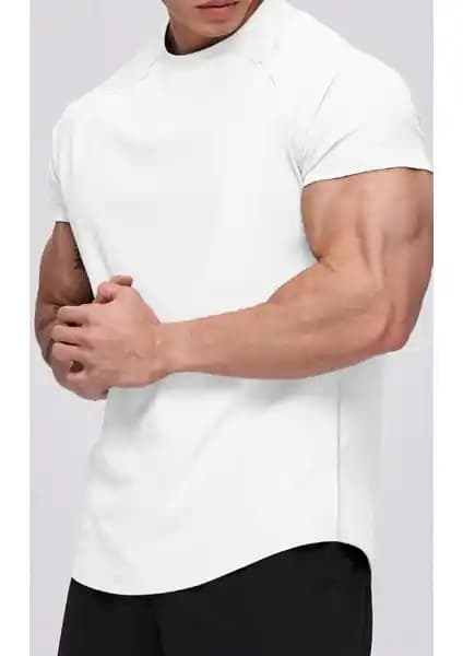 Ghassy Co Erkek Spor Tişörtü Modern Tasarım ve Yüksek Konfor Sunar