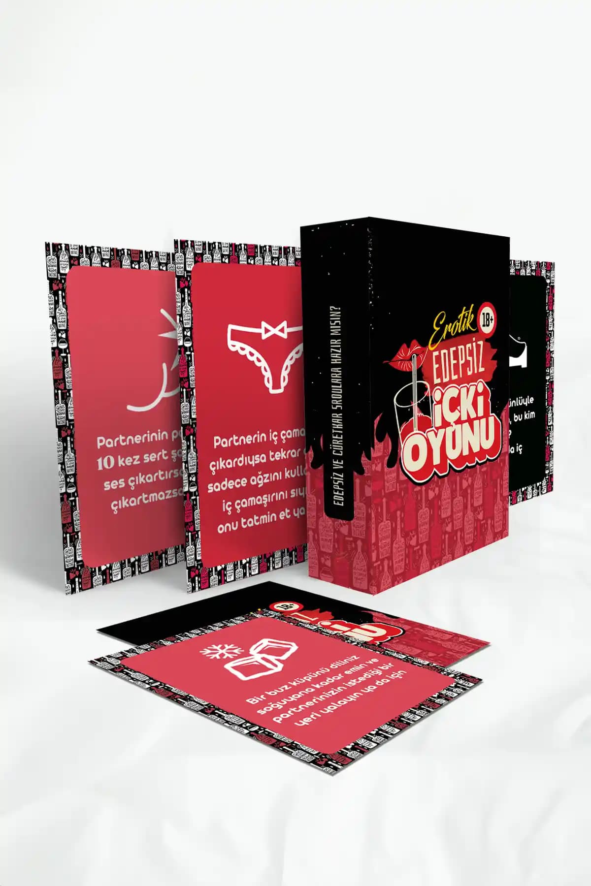 Hediyemen Erotik İçki Oyunu Kartları Yetişkinler İçin Parti ve Eğlence Seti