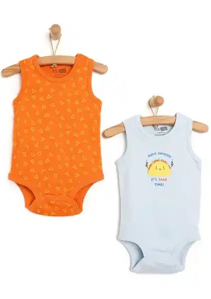 HelloBaby Taco Time 2li Atlet Body Kız Bebekler İçin Rahat ve Şık Günlük Giyim Seçeneği