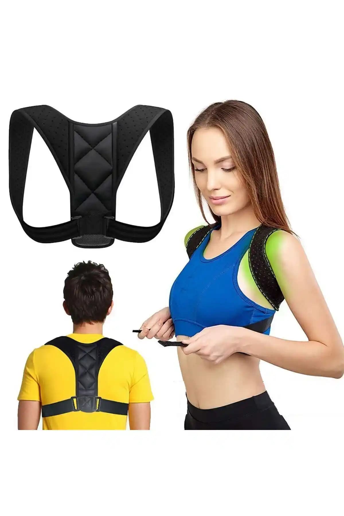 İpekbazaar Ortopedik Dik Duruş Korsesi ile Duruşunuzu Geliştirin ve Kamburluğu Önleyin