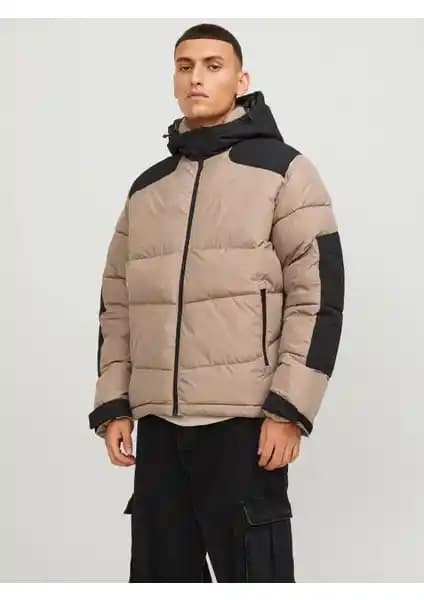 Jack & Jones Erkek Kapüşonlu Vizon-Black Mont Modern Tasarımı ve Fonksiyonel Özellikleriyle