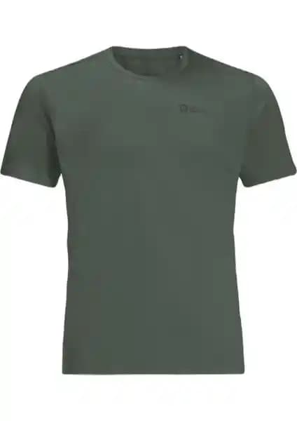 Jack Wolfskin Delgami S|S M Erkek T-Shirt: Şık ve Rahat Günlük Kullanım İçin Modern Tasarım