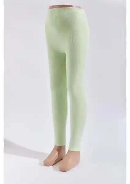 Katia & Bony İçi Havlu Çocuk Tayt Açık Yeşil: Sıcak ve Rahat Kış İçin Kaliteli Seçenek