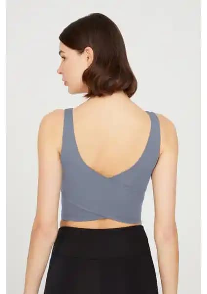 Los Ojos Antrasit Hafif Destekli Sırt Detaylı Kaplı Crop Top Spor Büstiyer Özellikleri ve Kullanım İpuçları