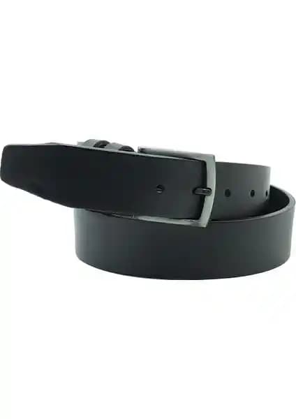 MAN Deri Erkek Sade Model Deri Kot Kemer: Şıklık ve Dayanıklılığı Bir Arada Sunar