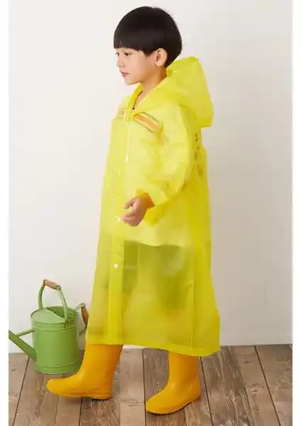 Marine By Marine Sarı Çocuk Yağmurluk: Su ve Rüzgar Geçirmez, Şık ve Konforlu Tasarım