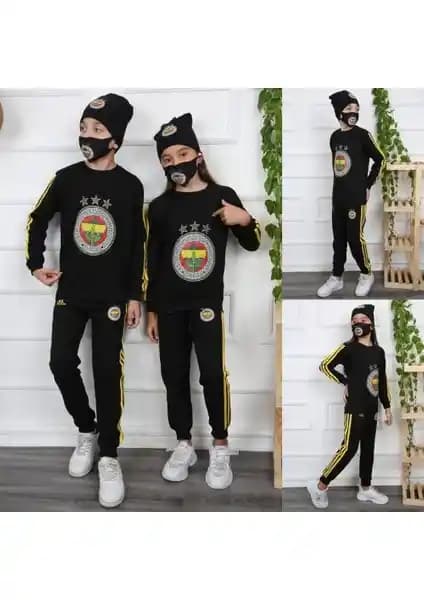 Mavi Boncuk Kids Fenerbahçe Dörtlü Taraftar Eşofman Takımı Detaylı İnceleme