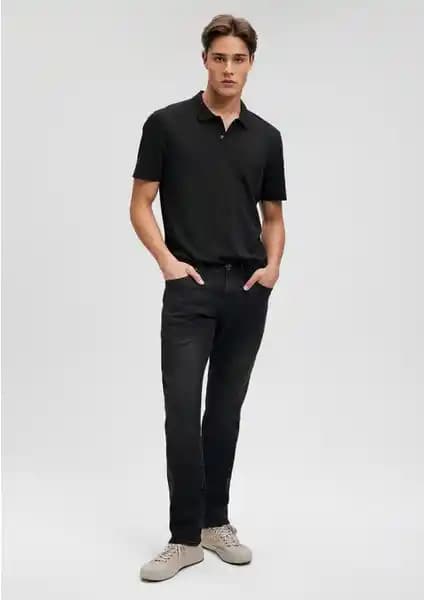 Mavi Marcus Black Antrasit Smoke Jean Pantolon Erkekler İçin Modern ve Rahat Tasarım