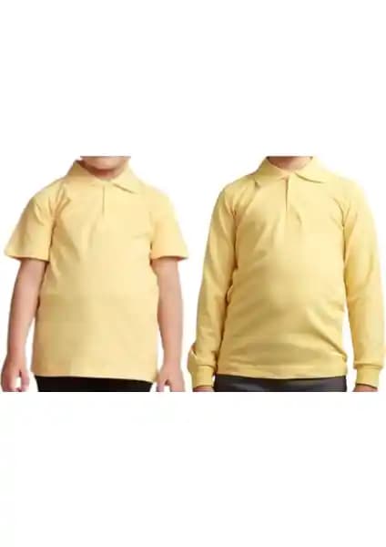 Mavimoure Unisex Polo Yaka 2'li T-Shirt: Günlük ve Spor Şıklığını Bir Arada Sunar