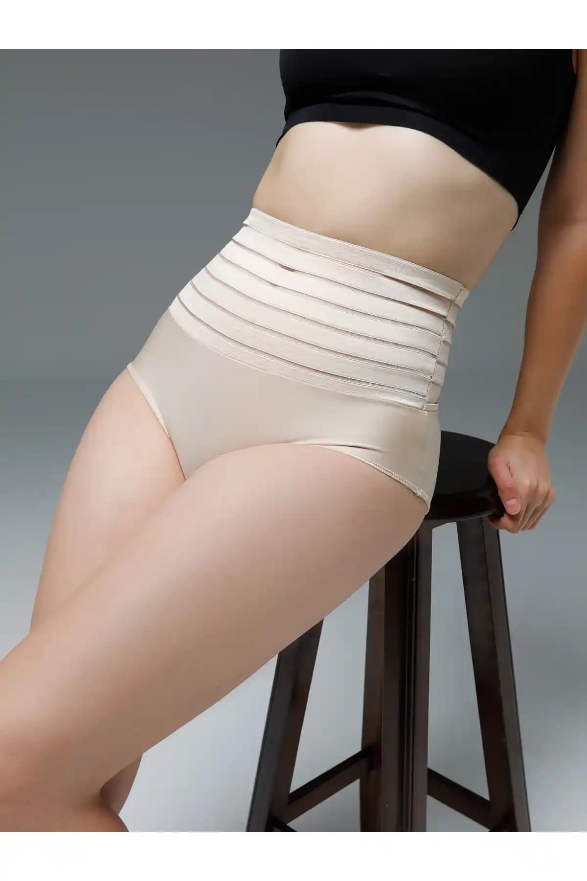 MİSTİRİK Buturo Model Yüksek Bel Slip Karın Toparlayıcı ve Sıkılaştırıcı İç Giyim