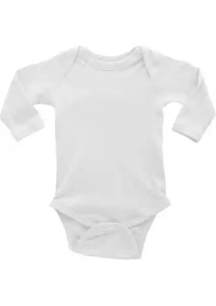 Mixi Baby Body Uzun Kol Beyaz: Rahat ve Şık Bebek Giyim Parçası