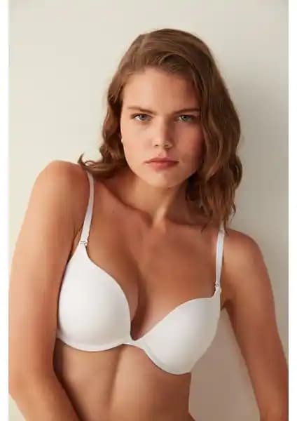 Penti Optik Beyaz Wowbra Push Up Sütyen: Şıklık ve Konfor Sunan Kadın İç Giyim Ürünü