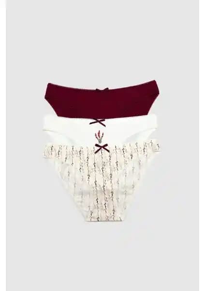 Pierre Cardin 3'lü Ekonomik Pamuklu Brief Külot - Günlük Rahatlık ve Şıklık Sunar