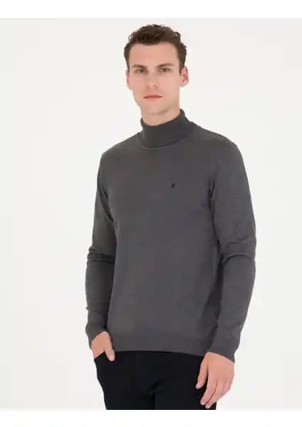 Pierre Cardin Erkek Gri Melanj Slim Fit Balıkçı Yaka Basic Triko Kazak Özellikleri ve Kullanım İpuçları