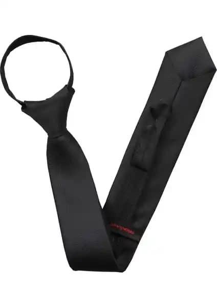 Prokravat Kuşgözü Desenli Fermuarlı Kravat: Pratik ve Şık Erkek Aksesuarı