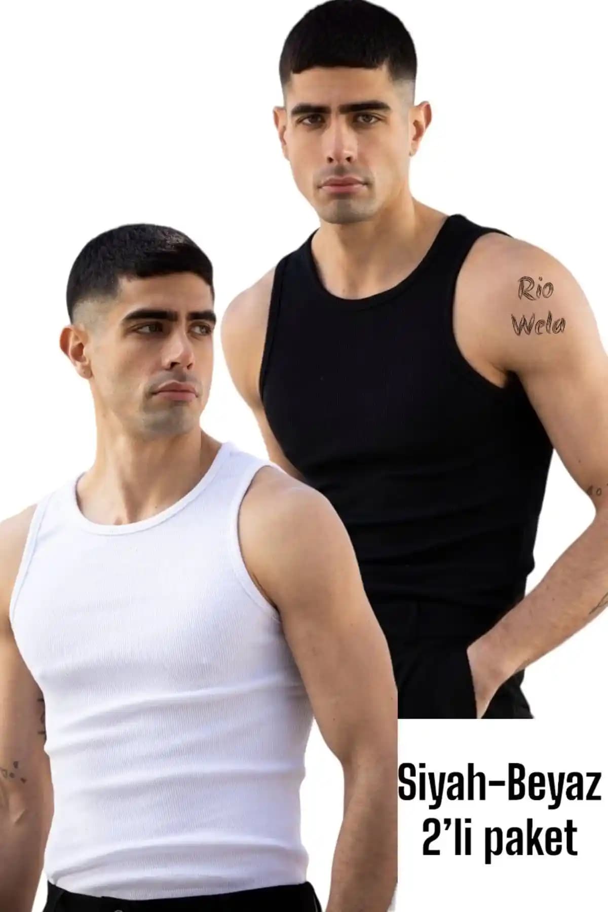 Riowela Erkek Halter Yaka Sporcu Atlet: Şık ve Fonksiyonel Spor Giyim Seçeneği