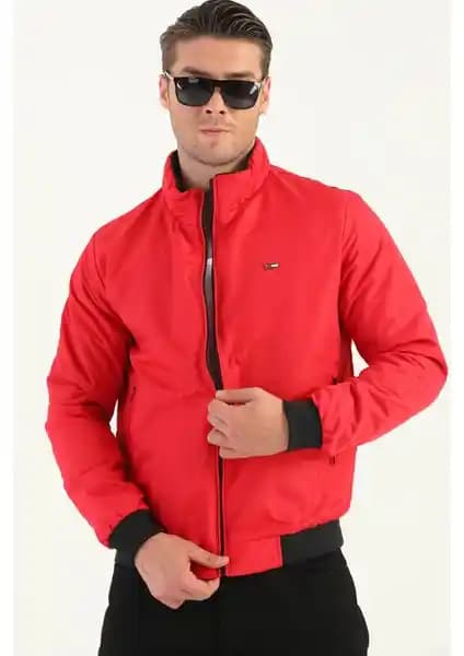 River Club Erkek Kırmızı Dik Yaka Su ve Rüzgar Geçirmez Kışlık Mont M-9 Özellikleri ve Kullanım Alanları