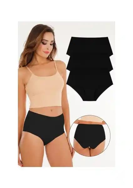 Sensu Kadın Yüksek Bel Lazer Kesim Külot: Konfor ve Şıklığı Bir Arada Sunar