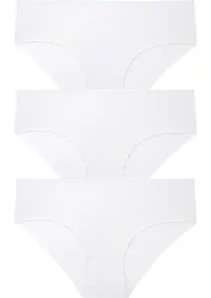 Suwen 3'lü Paket Yüksek Bel Slip Külot: Konfor ve Şıklık Sunan Kadın İç Giyim Seti