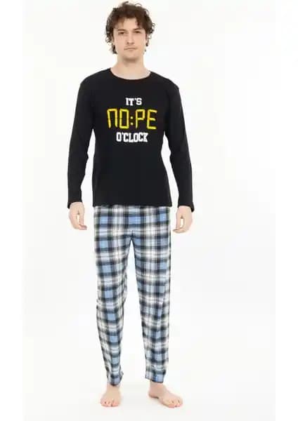 Tampap Erkek Baskılı Pijama Takımı: Konfor ve Şıklık Sunan Mevsimlik Gece Kıyafeti