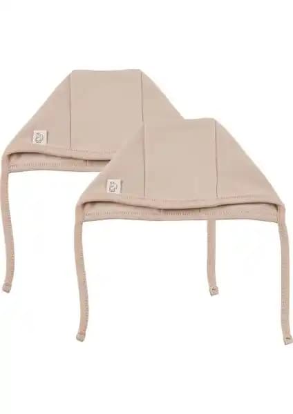 Tiny Lamb Gleno Bebek Şapkası Krem: Organik Kumaş ve Şık Tasarım ile Günlük Kullanım