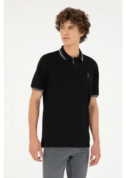 U.S. Polo Assn. Erkek Siyah Basic Tişört Günlük Şıklık ve Konfor Sunar