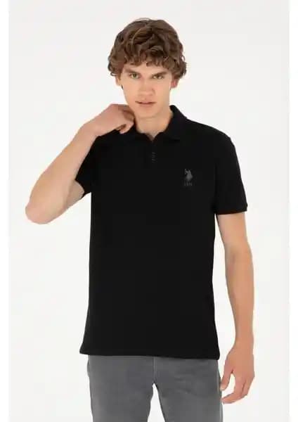 U.S. Polo Assn. Erkek Siyah Basic Tişört: Şık ve Rahat Günlük Giyim Seçeneği