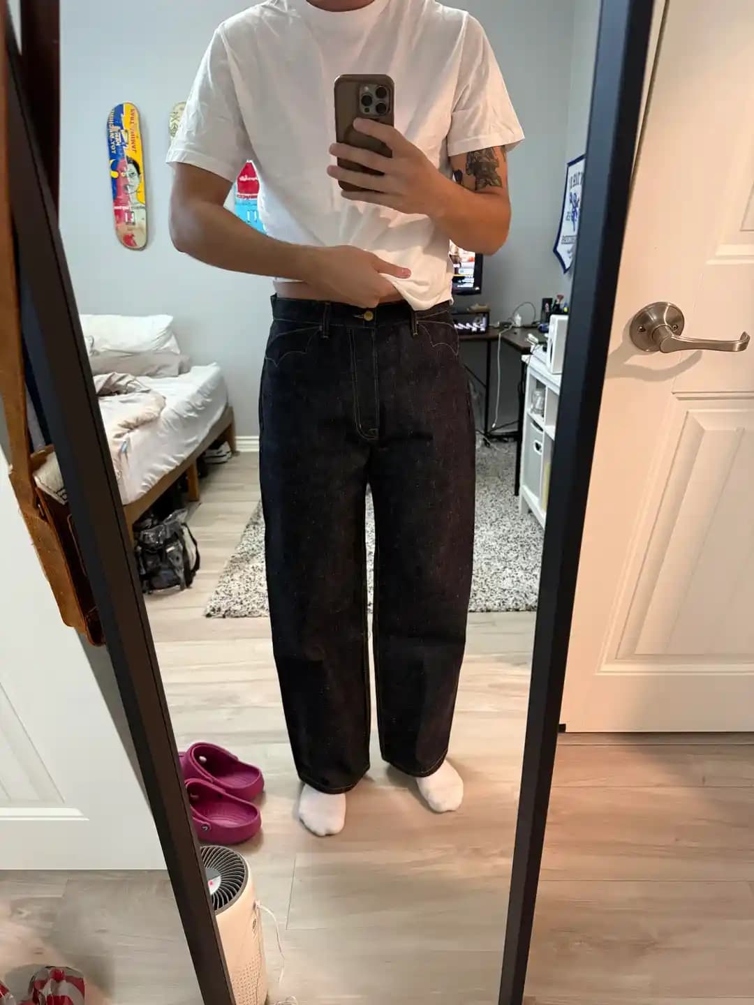 Brain Dead Type 00 15.5oz Unsanforize Denim Pantolonlarda Beden ve Boy Seçimi Rehberi