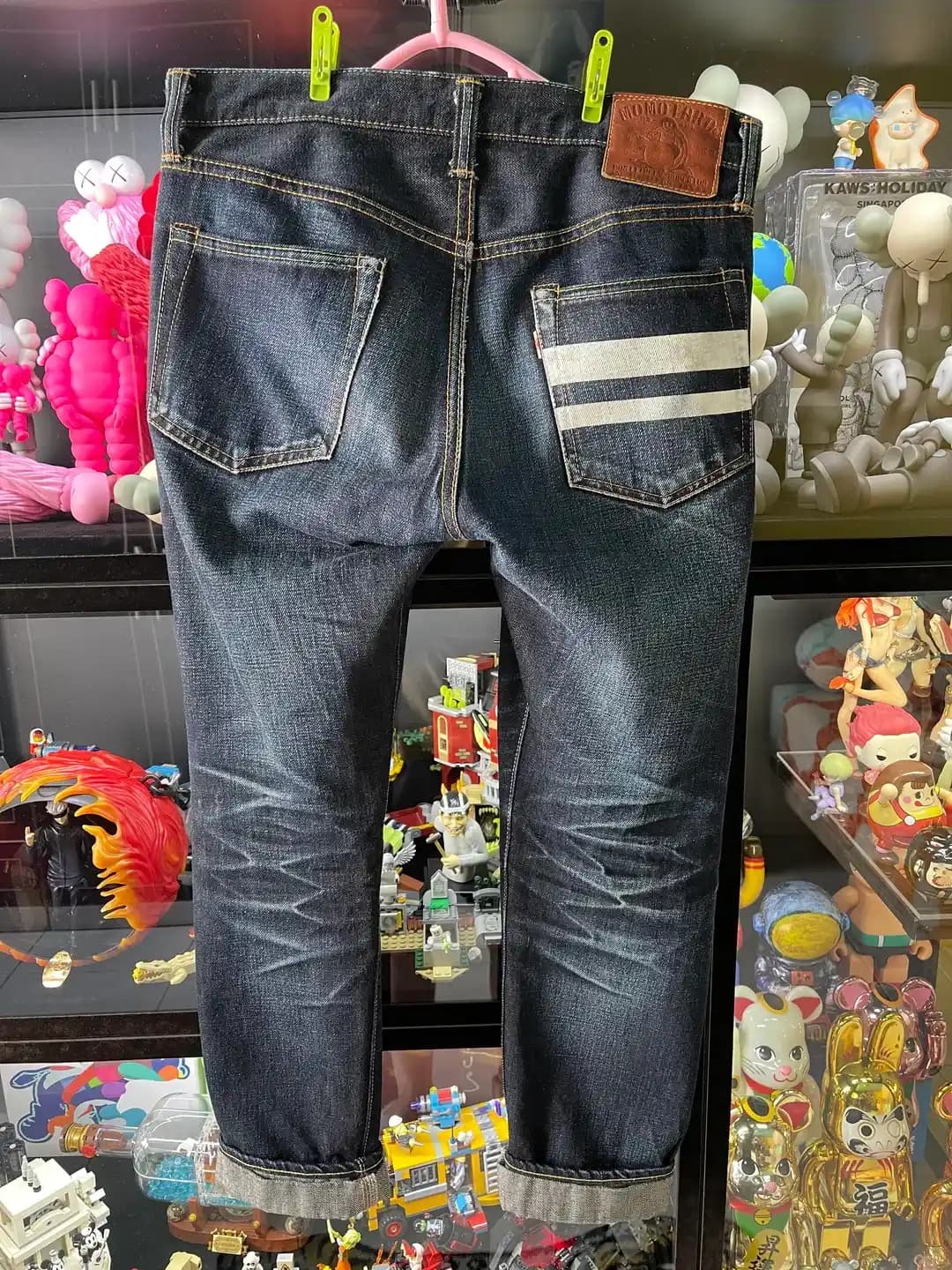 Momotaro 15.7oz 0106SPZ Dar Tapered Raw Denim Kotun İki Yıl ve İki Yıkama Sonrası Dayanıklılığı