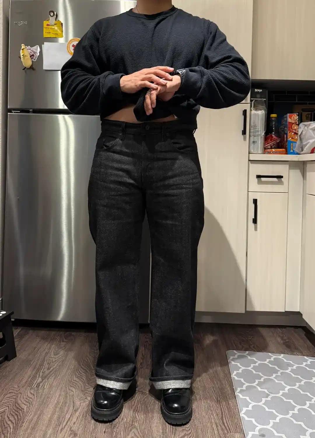 N&F Yatagarasu Strong Guy Denim Pantolon: Kalın Bacaklar İçin Beden Seçimi ve Uyumu