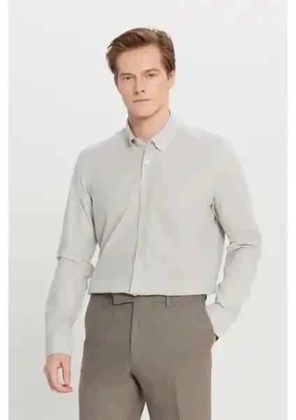 Altınyılz Classics Erkek Gri Slim Fit Gömlek ve Siyah Kanvas Pantolon Karşılaştırması