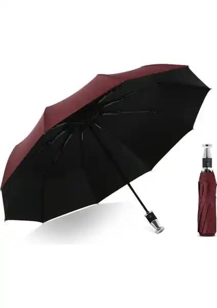 Bliss Umbrella 10 Telli Mürdüm ve Della Pianto Otomatik Şemsiye Karşılaştırması