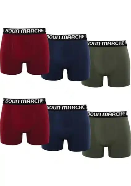 Boun Marche Likralı ve Penti Renkli Erkek Boxer Karşılaştırması