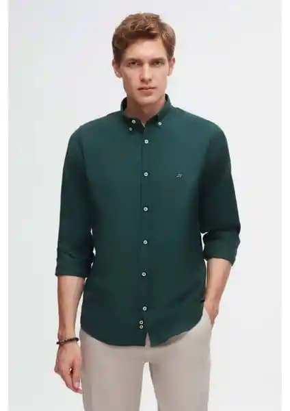 D'S Damat Slim Fit Gömlekler Karşılaştırması: Yeşil ve Lacivert Modellerin Özellikleri ve Kullanıcı Yorumları