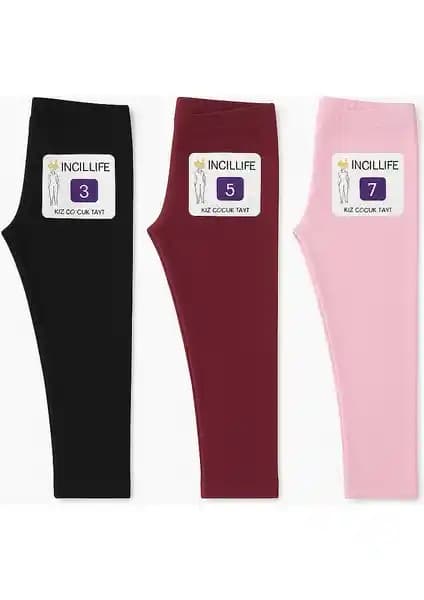 İncili 3'lü Şardonlu Çocuk Tayt Setleri ve Katia & Bony İç Havlu Tayt İncelemesi