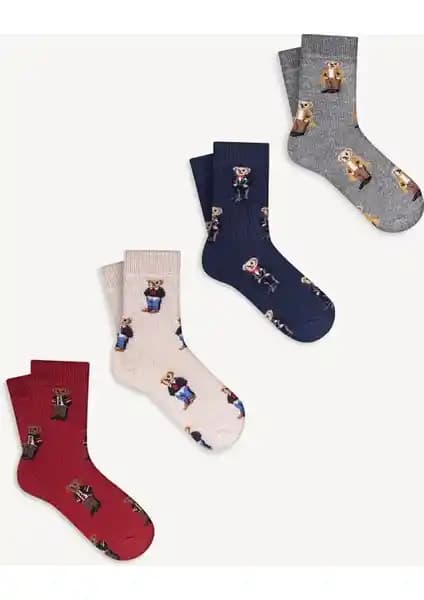 Mono Socks Çocuk Teddy Bear ve Görünmez Sneaker Çorap Karşılaştırması