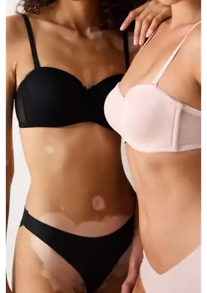 Penti Siyah Straplez Sütyenler Karşılaştırması: Toparlayıcı ve Essentials Modelleri