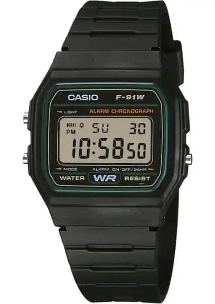 Casio F-91W-3DG ve Smael S1545 Orange Saatleri Karşılaştırması