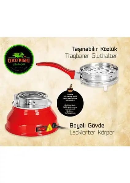 Nargile Kömürü Yakma Makineleri Karşılaştırması: Coco Night ve Eds Kefo Ürünleri 1