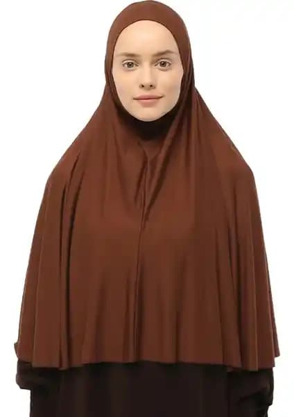 Altobeh Hazır Türban Peçeli Pratik Eşarp Karşılaştırması Çikolata ve Siyah Renkler