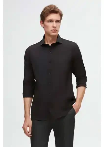 D'S Damat Siyah Slim Fit Gömlekler Karşılaştırması ve Stil Rehberi