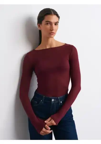 Kadın Günlük Kullanım İçin Modal Kaşmir ve Melanj Uzun Kollu Bluz Karşılaştırması