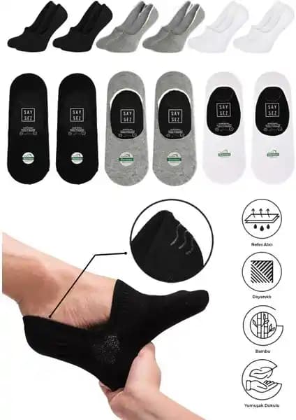 Saysez Bambu Erkek Babet Çorap ve DeFacto Erkek 3'lü Düz Babet Çoraplarının Karşılaştırması