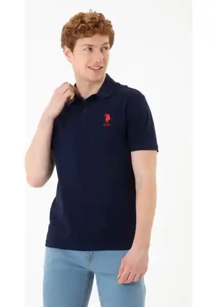 U.S. Polo Assn. Erkek Lacivert ve Beyaz Polo Yaka Tişörtleri Karşılaştırması