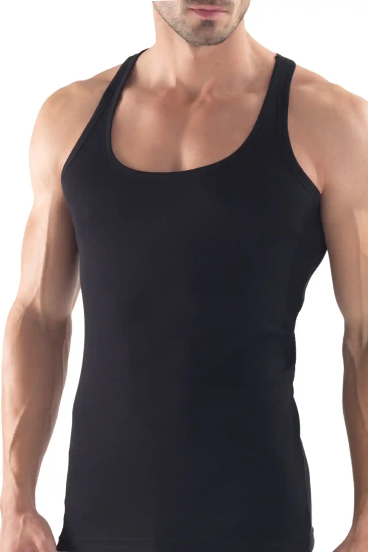 Blackspade Erkek Siyah Fitilli Kaşkorse Spor Atlet Modern ve Konforlu Tasarım