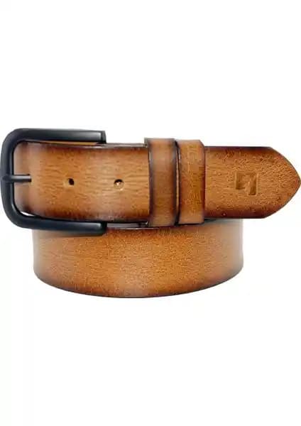 By Nappa KEMER101 Gerçek Deri Spor Kemer: Şıklık ve Dayanıklılık Sunan Erkek Aksesuarı