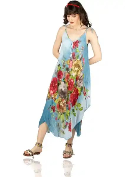 Eliş Şile Bezi Askılı Vual Afrodit Midi Boy Yazlık Elbise Detayları ve Kullanım İpuçları