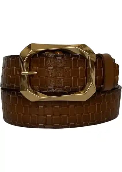 GoDeri Kahverengi Kan Kot Kemeri: Şık ve Dayanıklı Deri Aksesuarı