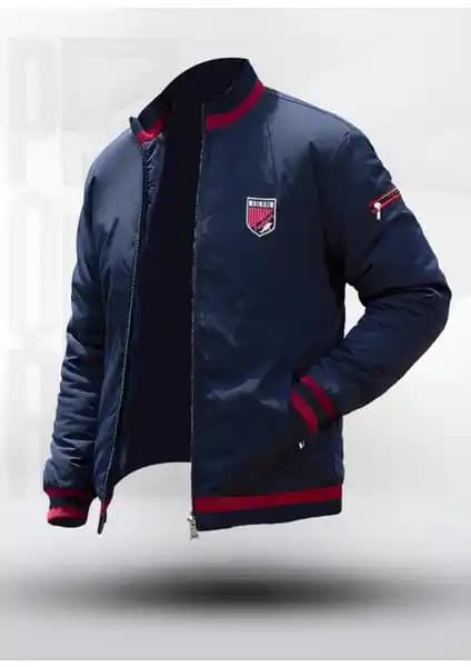 Ixir Giyim Erkek Spor Montu Lacivert, Şık ve Fonksiyonel Mevsimlik Dış Giyim Seçeneği