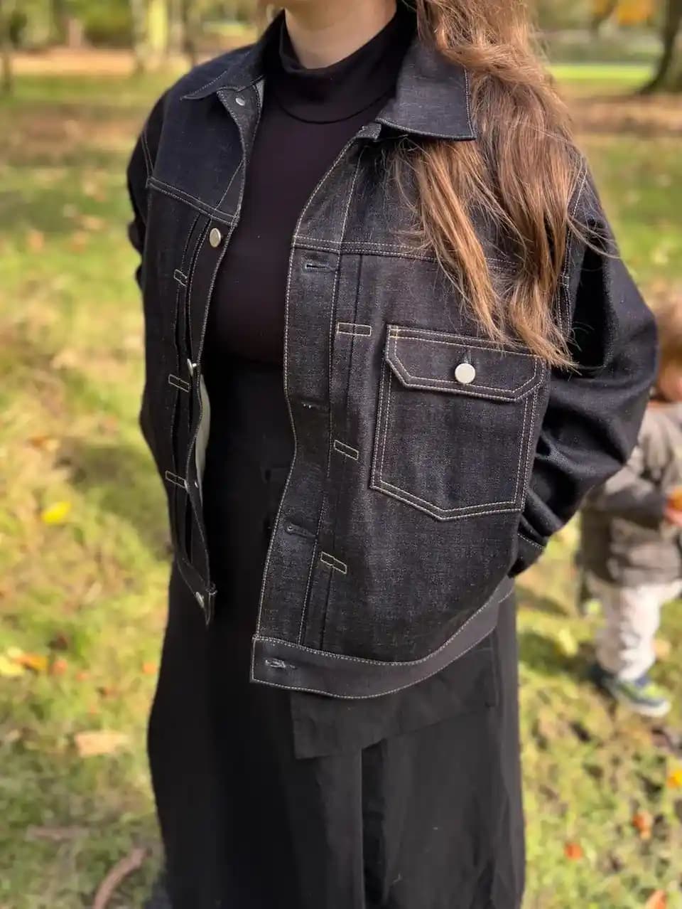 Momotaro #001 Type 1 Standard Denim Ceket: Dayanıklılık ve Konforun Unisex Tasarımı